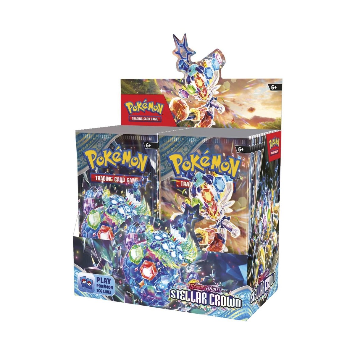 Pokémon TCG: Scarlet & Violet-Stellar Crown Booster Display Box (36 Packs)