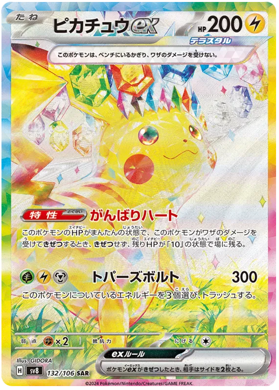 Pokémon Super Electric Breaker Booster Box SV8 | Japanese Set