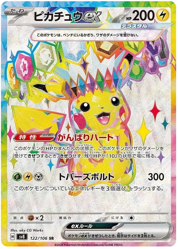 Pokémon Super Electric Breaker Booster Box SV8 | Japanese Set